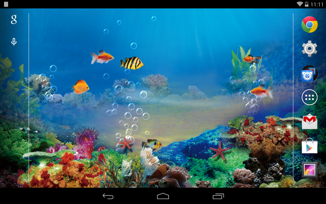 Gratis Aquarium Live Wallpaper