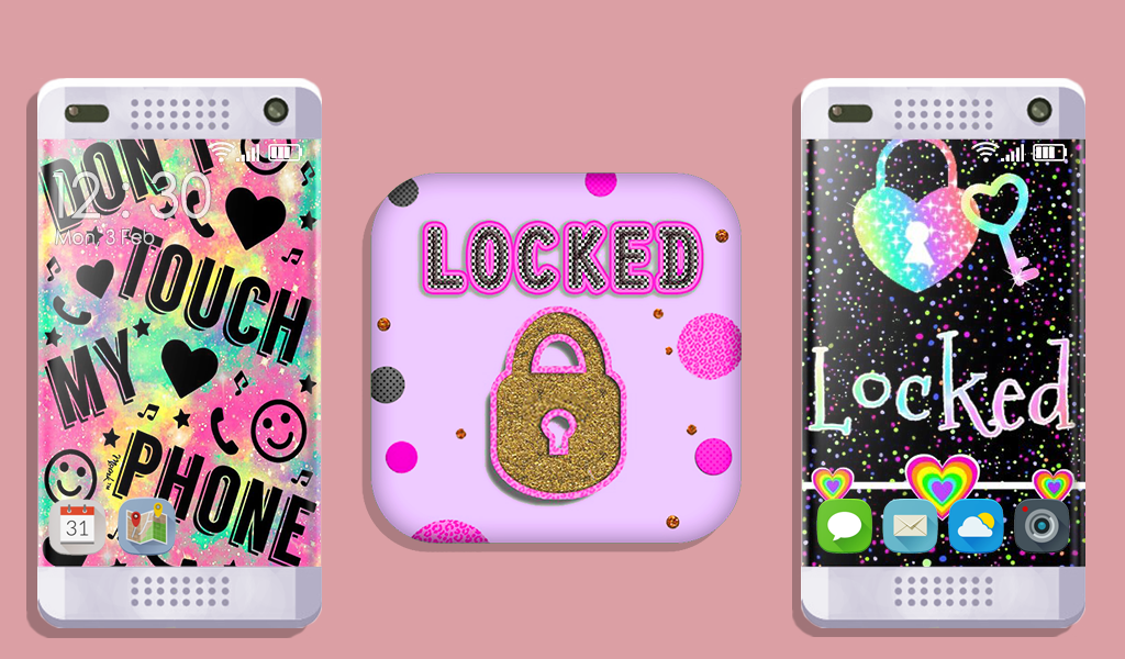Girly Lock Screen Wallpaper