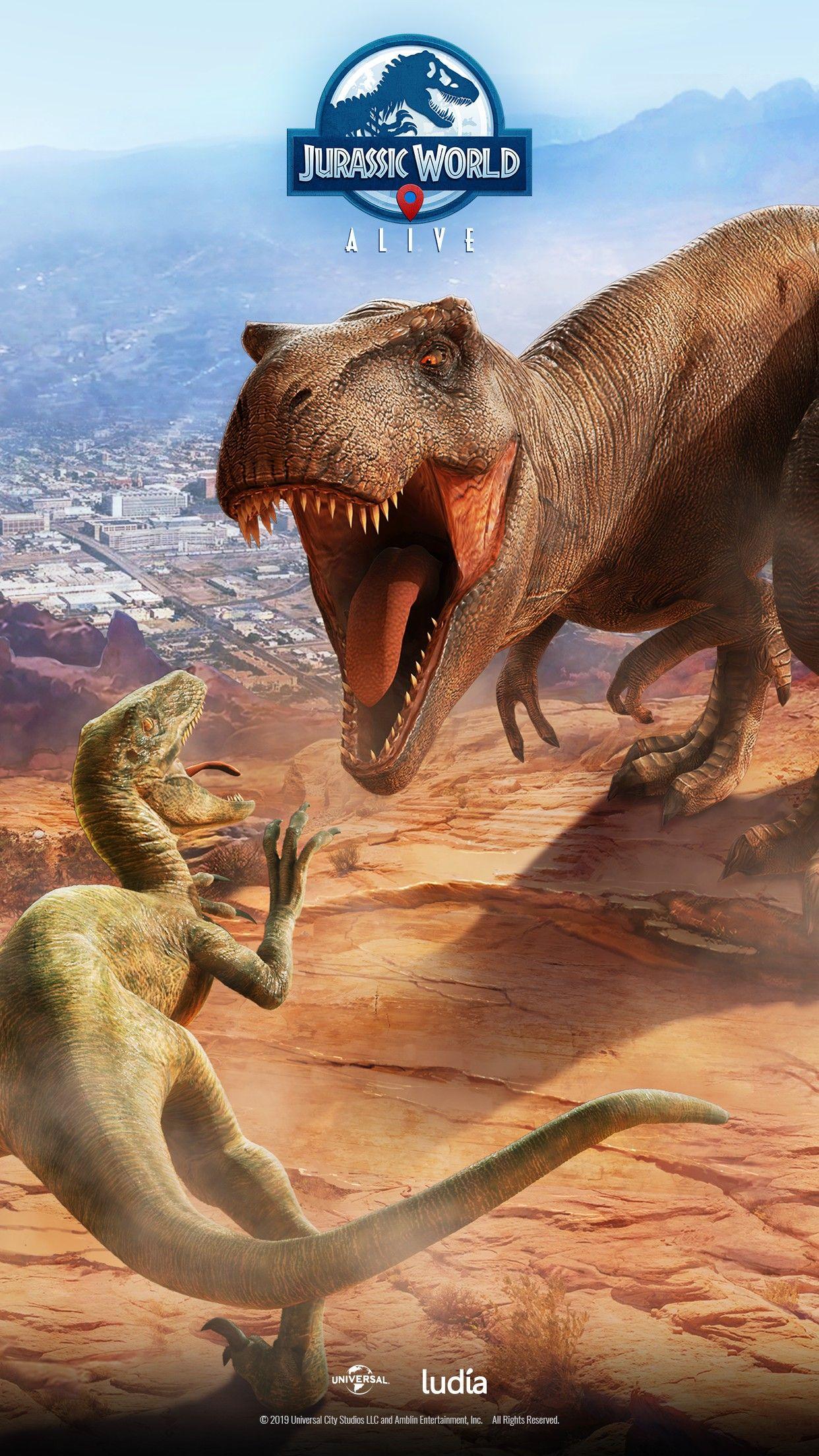 Jurassic World Alive Wallpaper