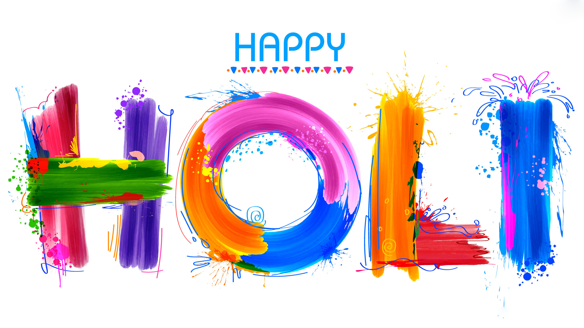 Happy Holi God HD Wallpaper