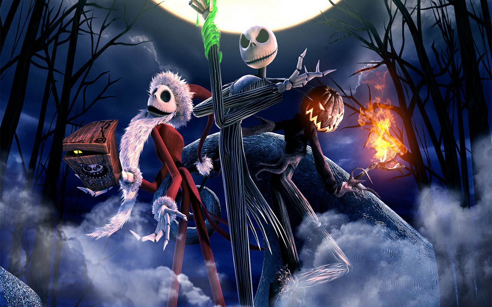 The Nightmare Before Christmas Hd Wallpaper