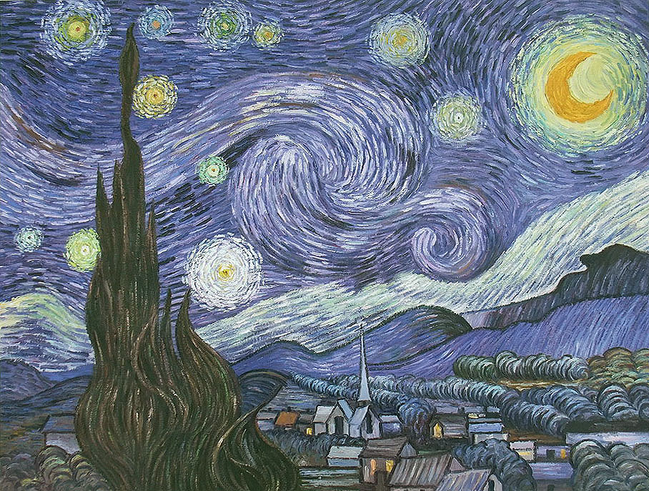 Starry Night Wallpaper Widescreen High Definition
