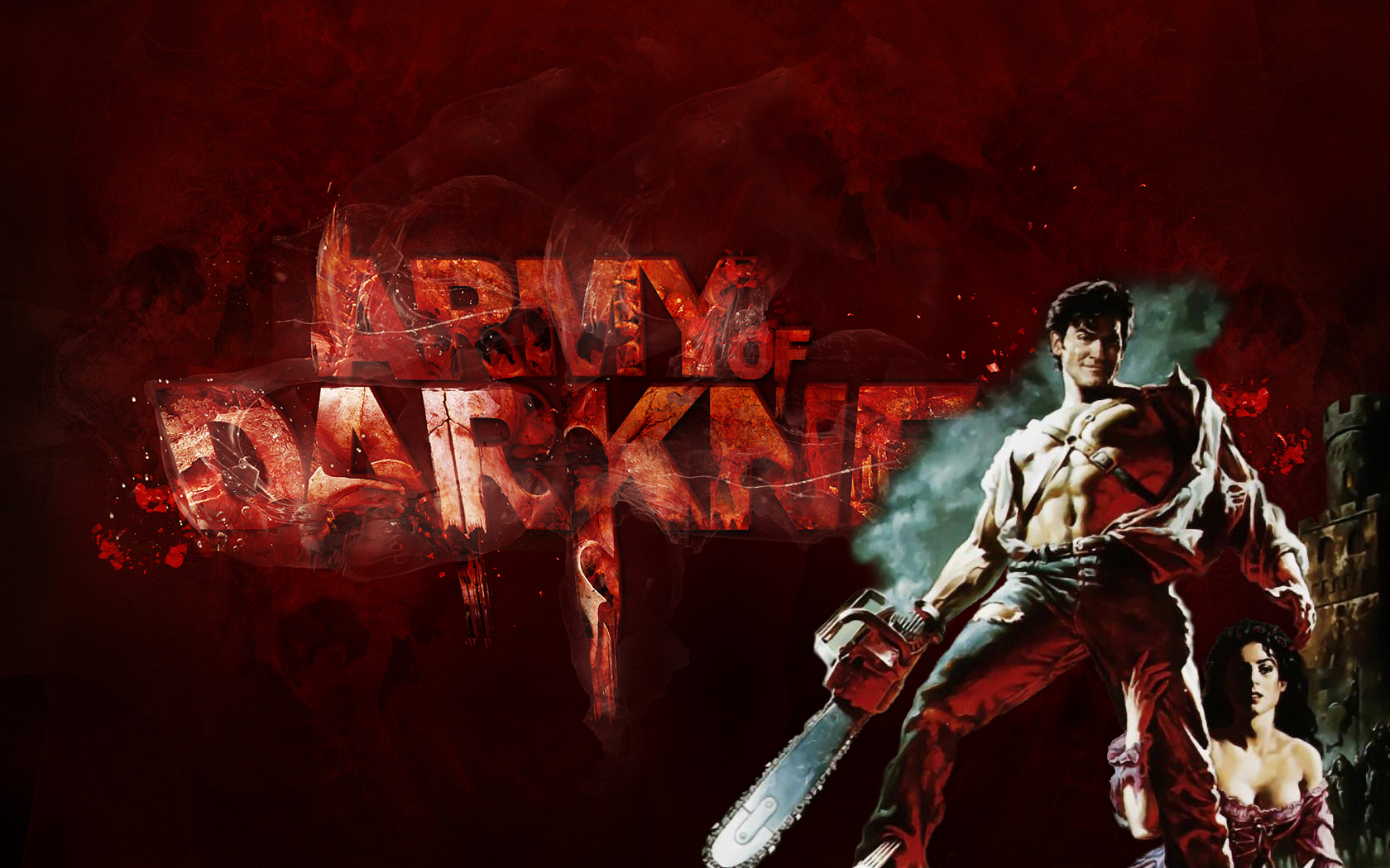 Army Of Darkness By Michello Dhnoy Pixel HD Wallpaper