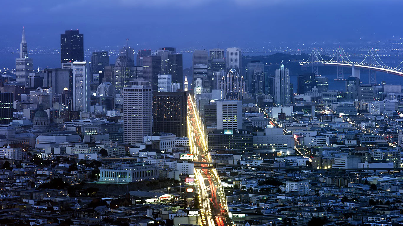 San Francisco Skyline Wallpaper