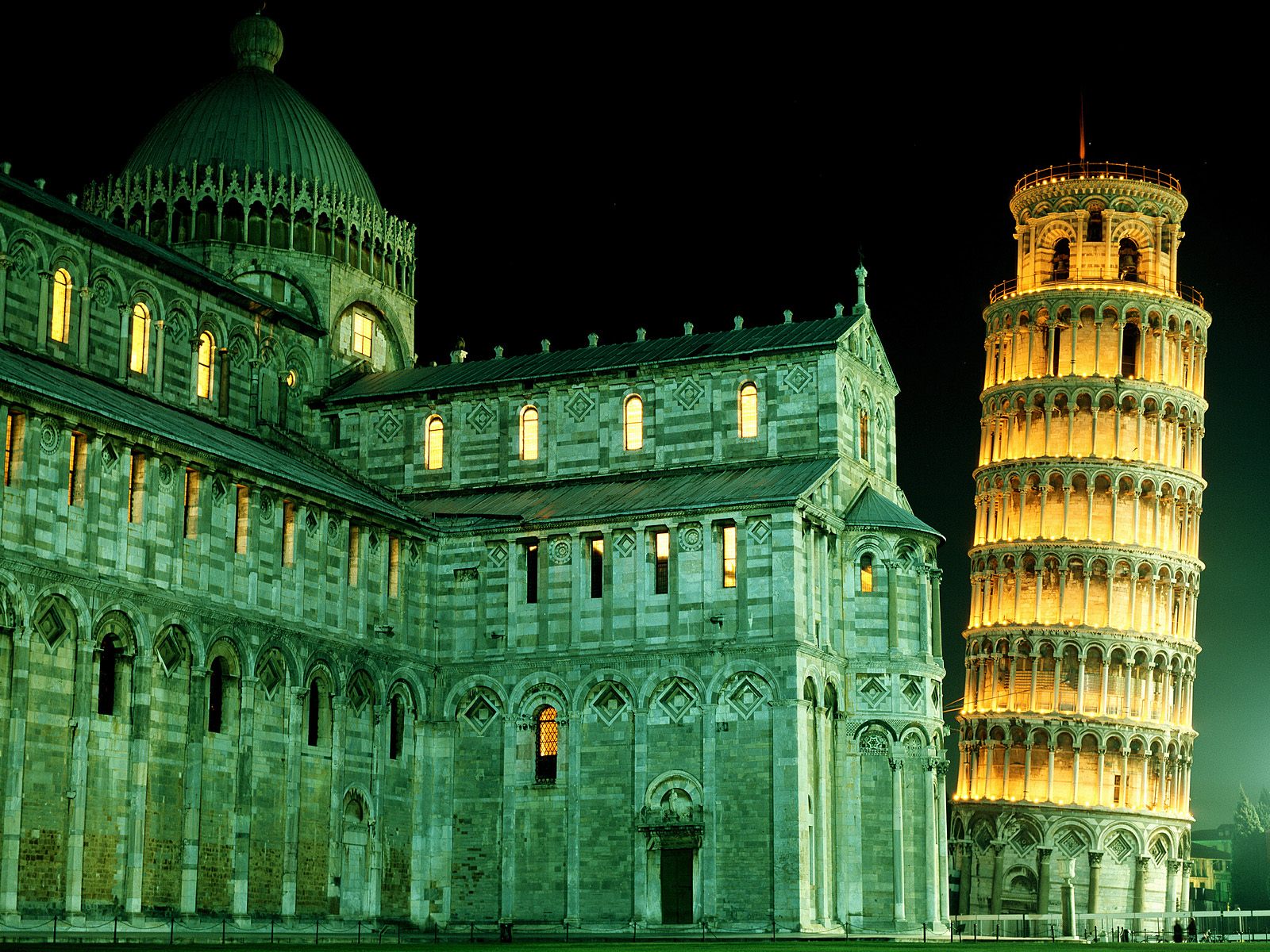 Amazing Leaning Tower Of Pisa Italy HD Wallpaper