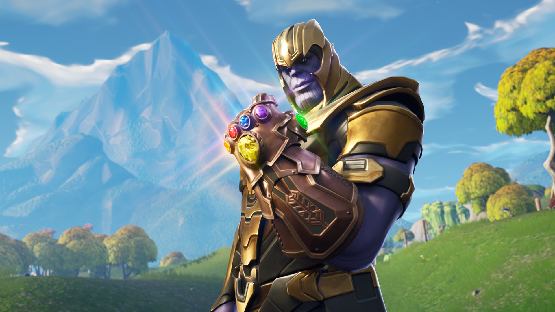 Fortnite Background Thanos Wallpaper And Stock Photos