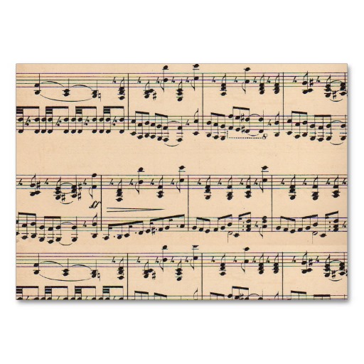 Black And White Sheet Music Wallpaper Vintage Score