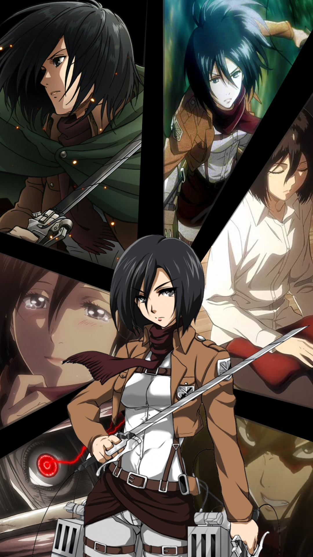 Mikasa Ackerman Manga Wallpaper