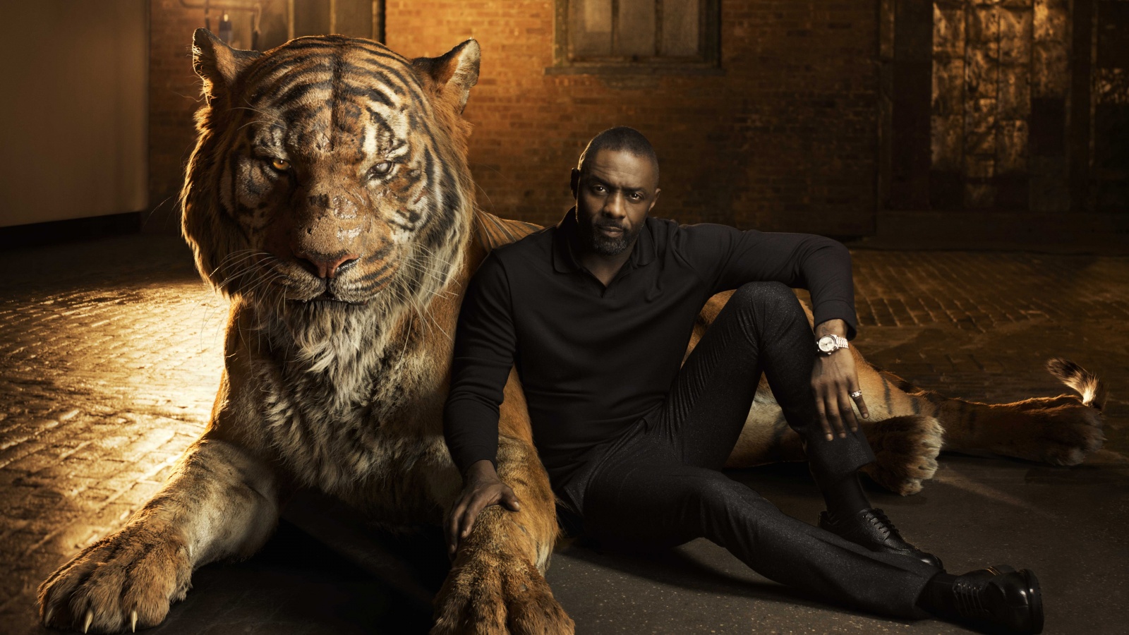 Idris Elba Shere Khan The Jungle Book Wallpaper HD