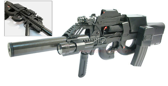 Purchase FN Herstal P90 Airsoft AEG Training Rifle | ReplicaAirguns.ca