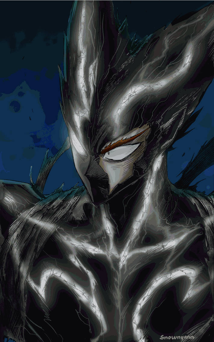 i improved the previous wallpaper of Cosmic Garou 18411418   rOnePunchMan