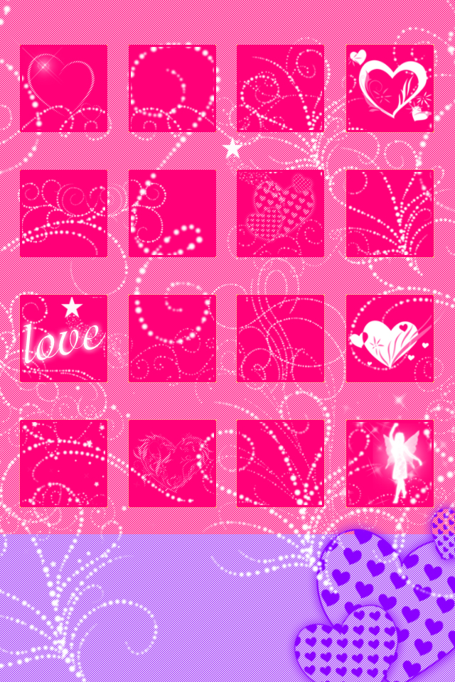 Cute Ipod Touch 4g love background for your iPhone download free