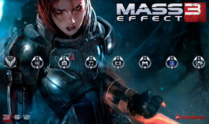 Mass Effect Wallpaper Femshep Dynamic