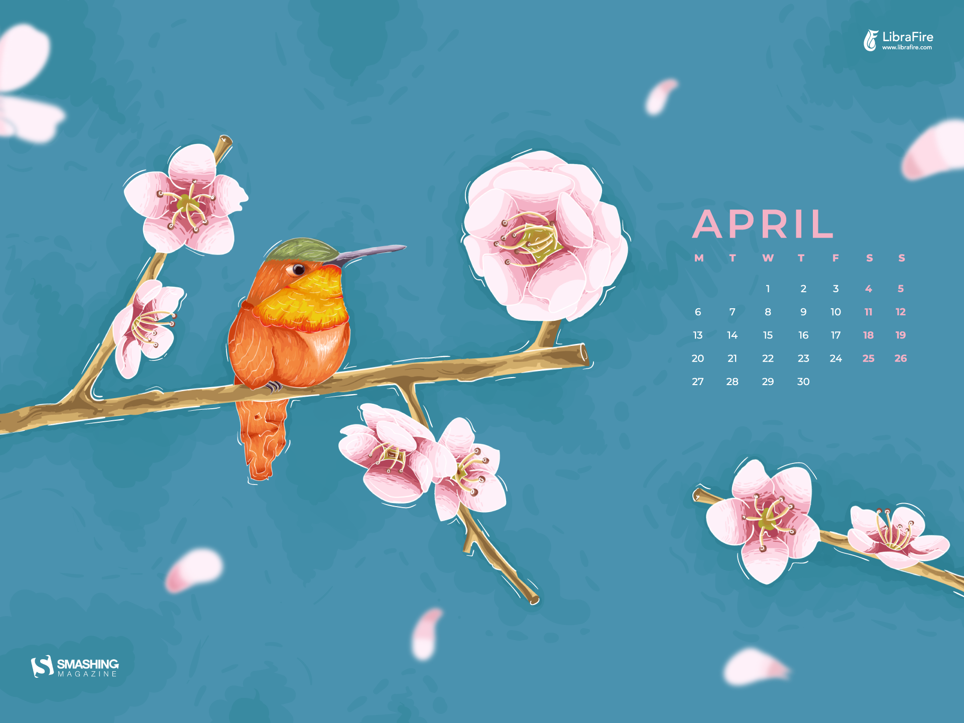 Stay Creative Inspired April Wallpaper Edition