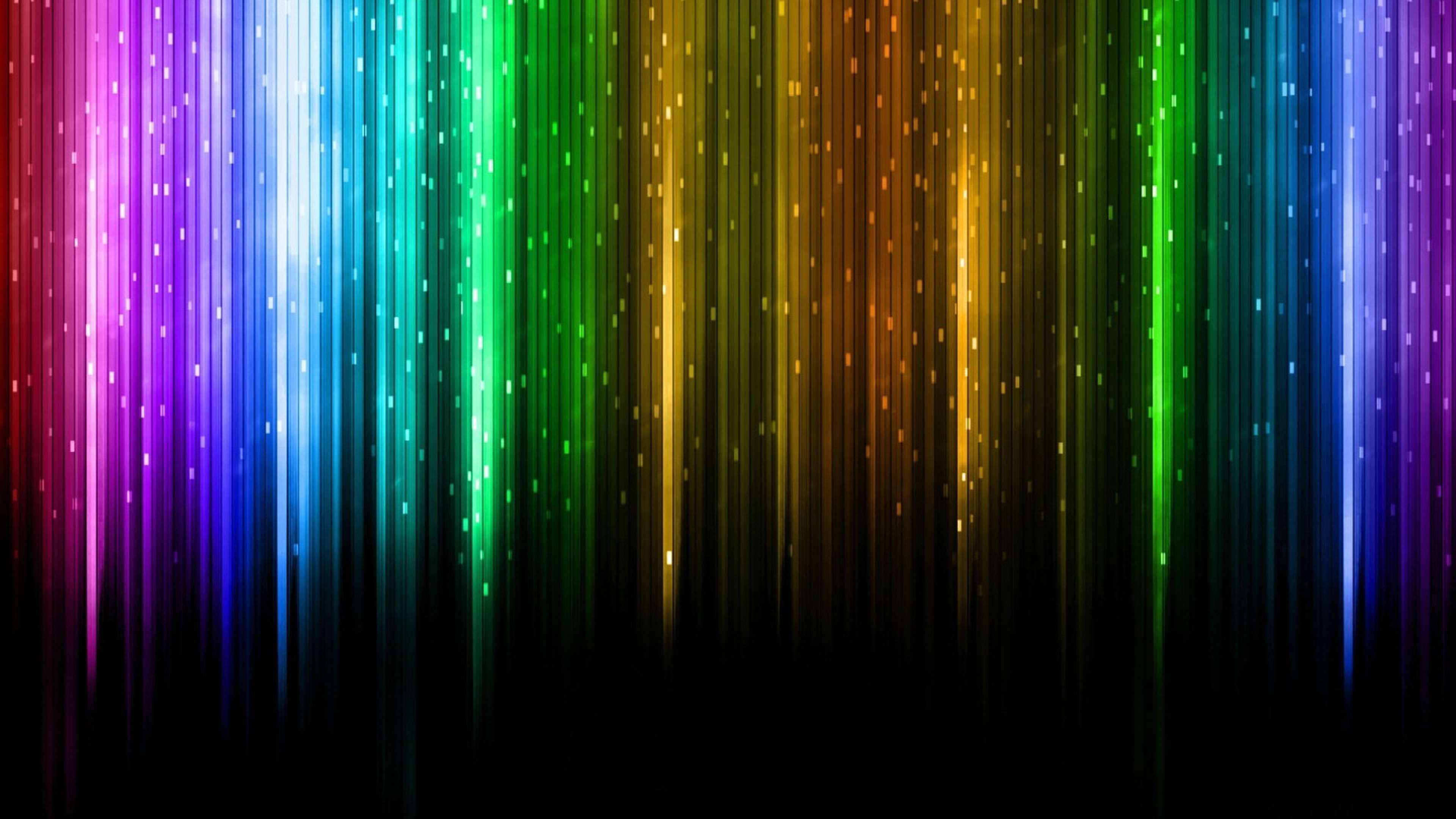  Line Vertical Multi colored Shiny Wallpaper Background 4K Ultra HD