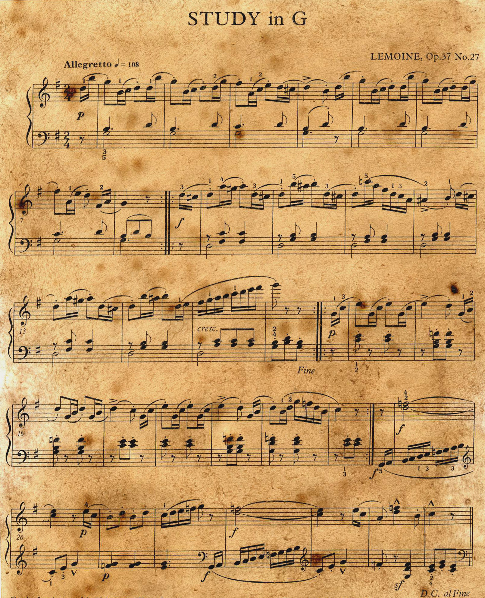 Explore Our Selection of Vintage Music Notes Background for Your ...