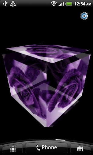 Purple Rose 3d Live Wallpaper For Android By Appszoom
