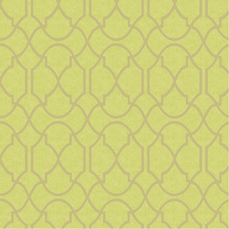 Home Banbury Lime Gold Geometric Wallpaper by Holden
