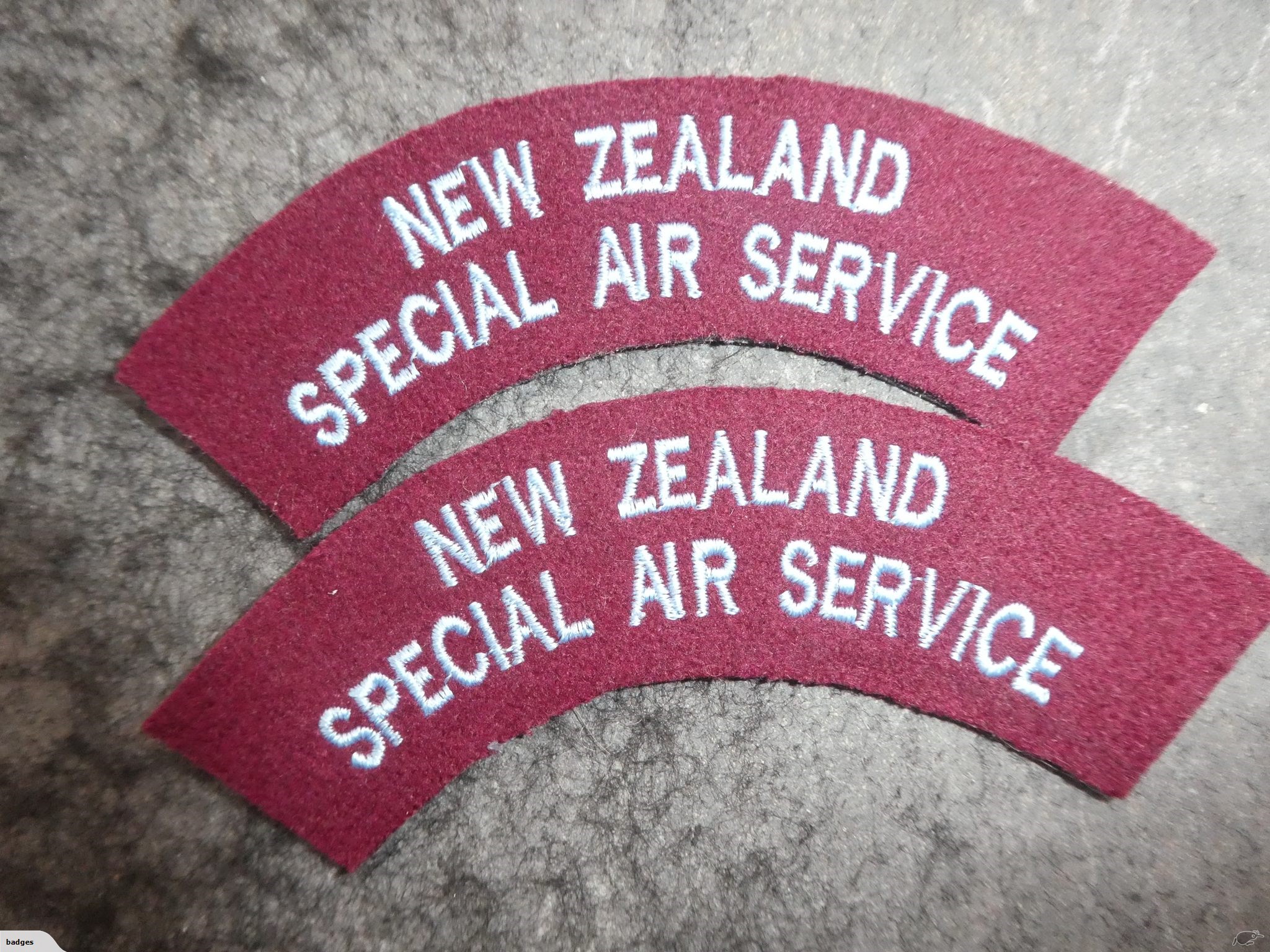 New Zealand Sas Special Air Service Shoulder Titles 1980s 90s