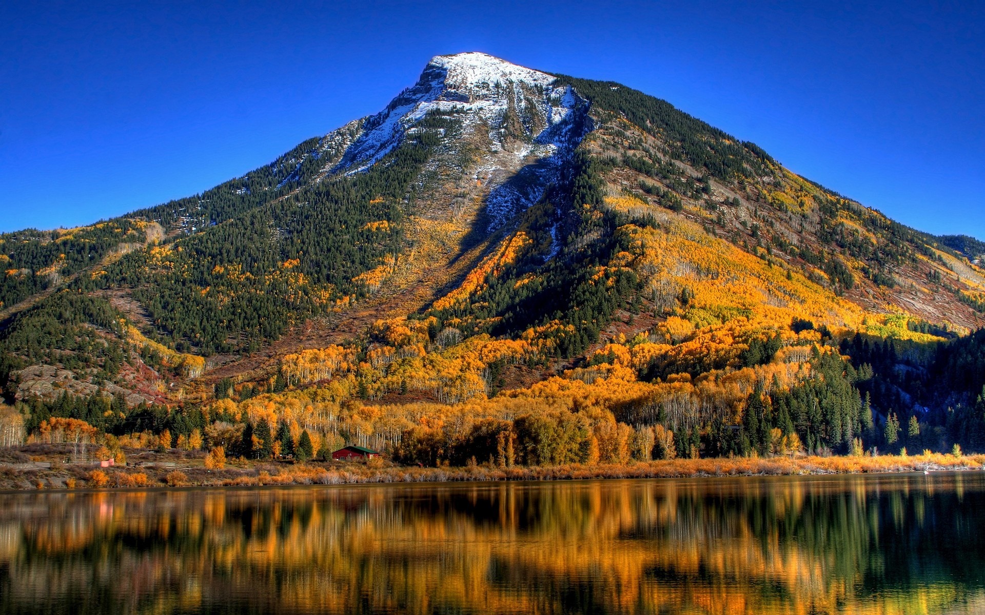 Free Download Autumn Mountain Wallpaper 1600x1200 For Your Desktop
