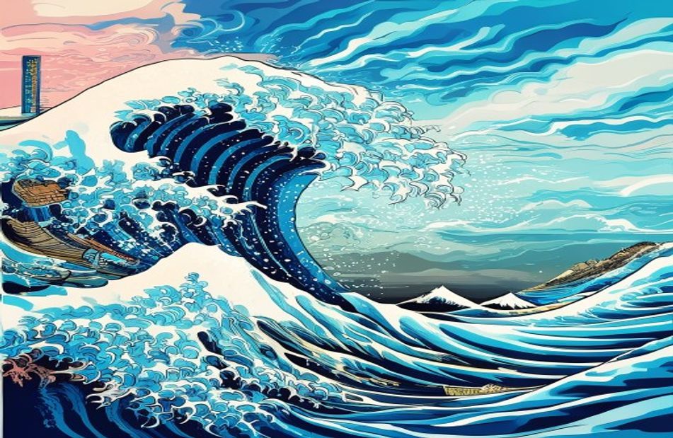 Great Wave Off Kanagawa Wallpaper