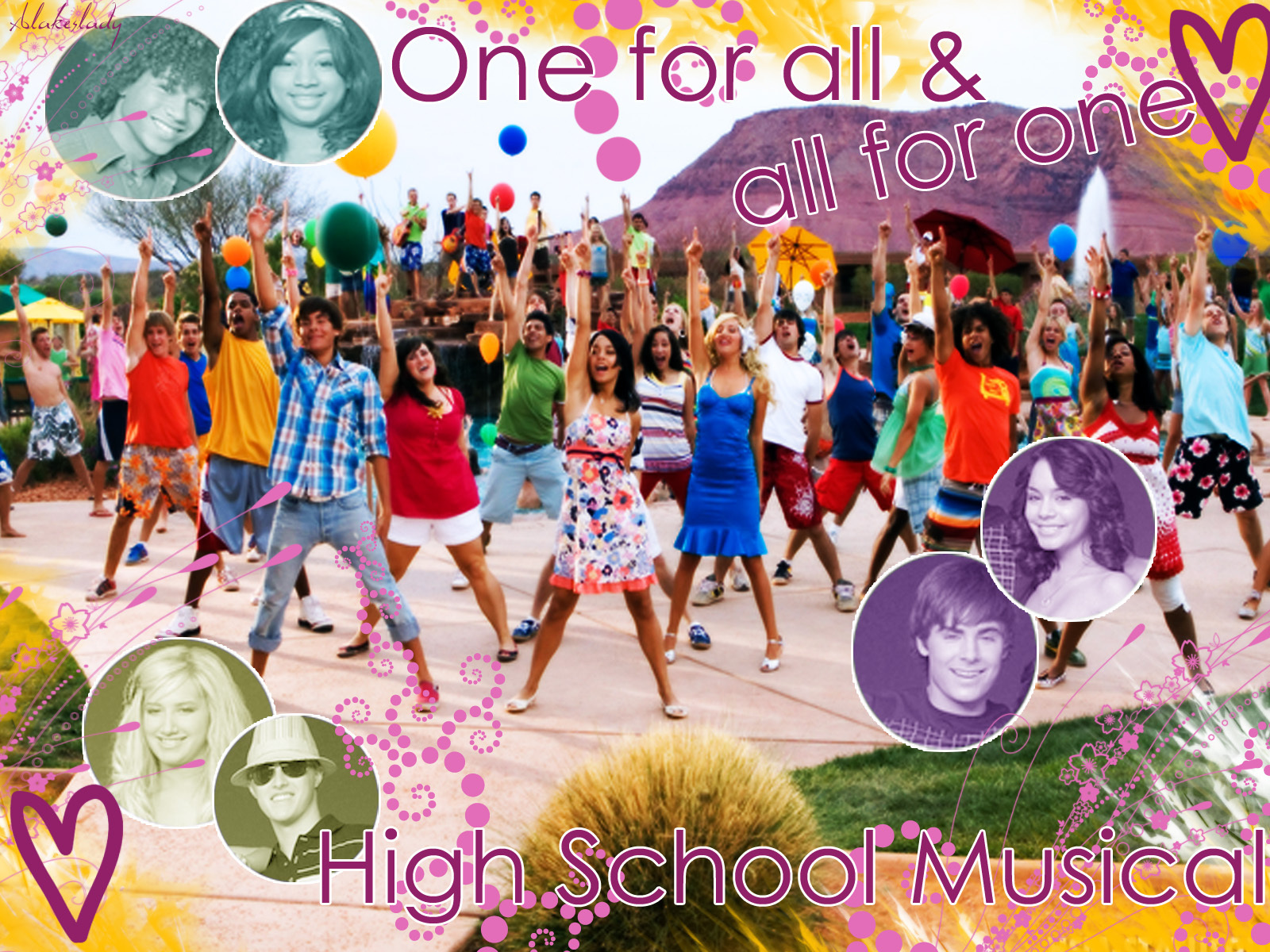 Wallpaper De High School Musical Iconos