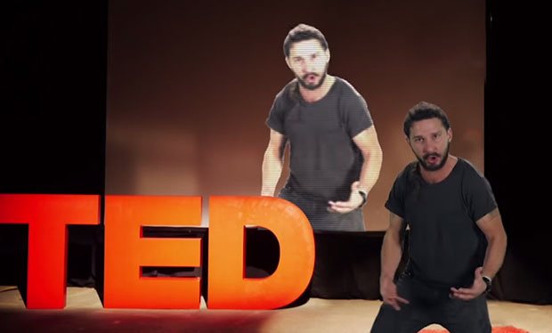 Shia LaBeouf tells the internet to Just Do It in bizarre motivational