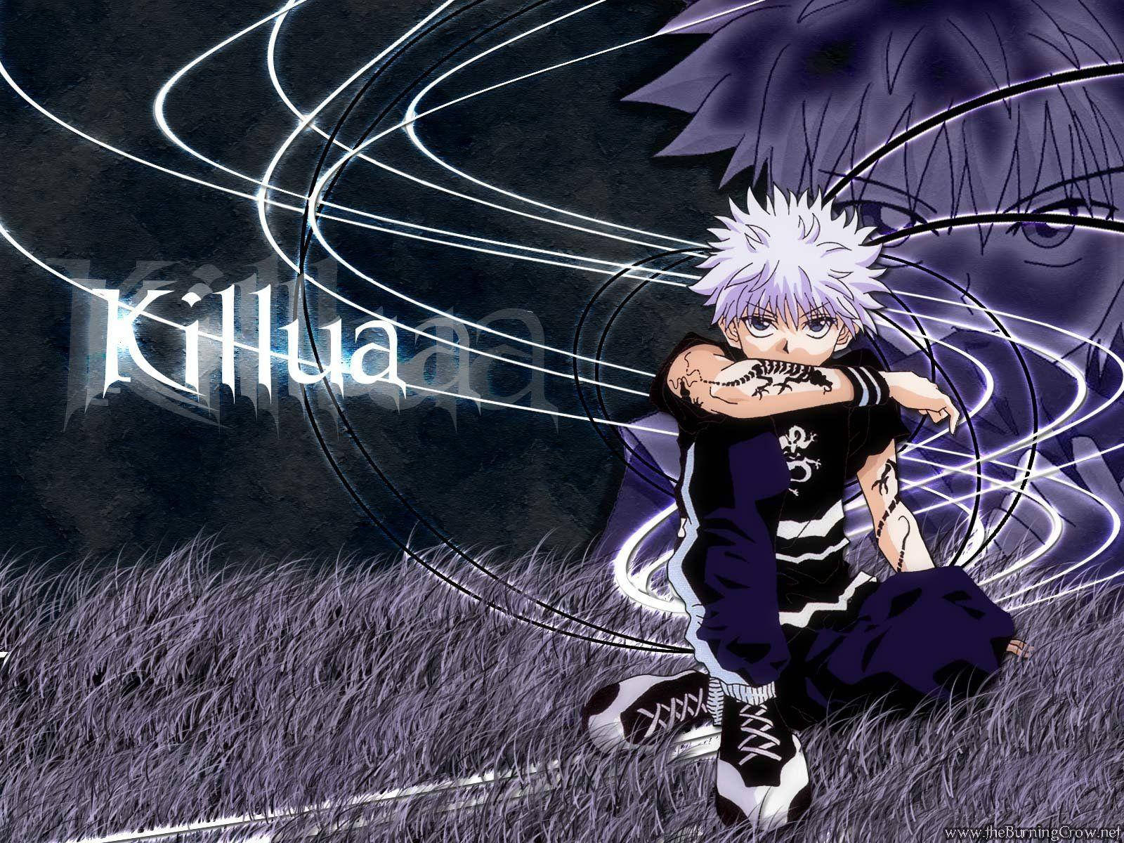 Killua Aesthetic Hunter X Fanart Wallpaper