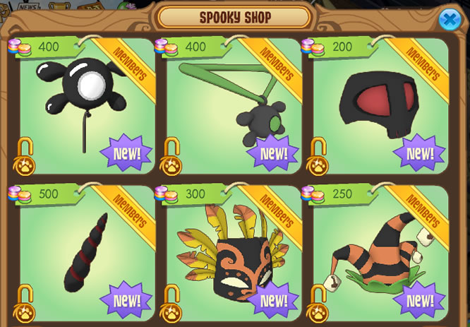 Animal Jam Spooky Party First Look