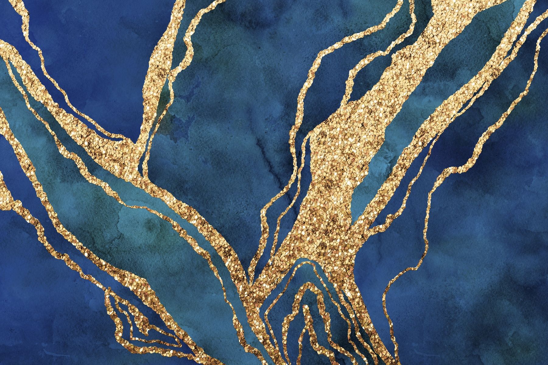 Teal Marble Wallpaper