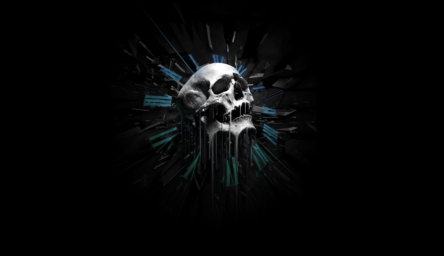 Pics Photos 3d Awesome Skull Wallpaper