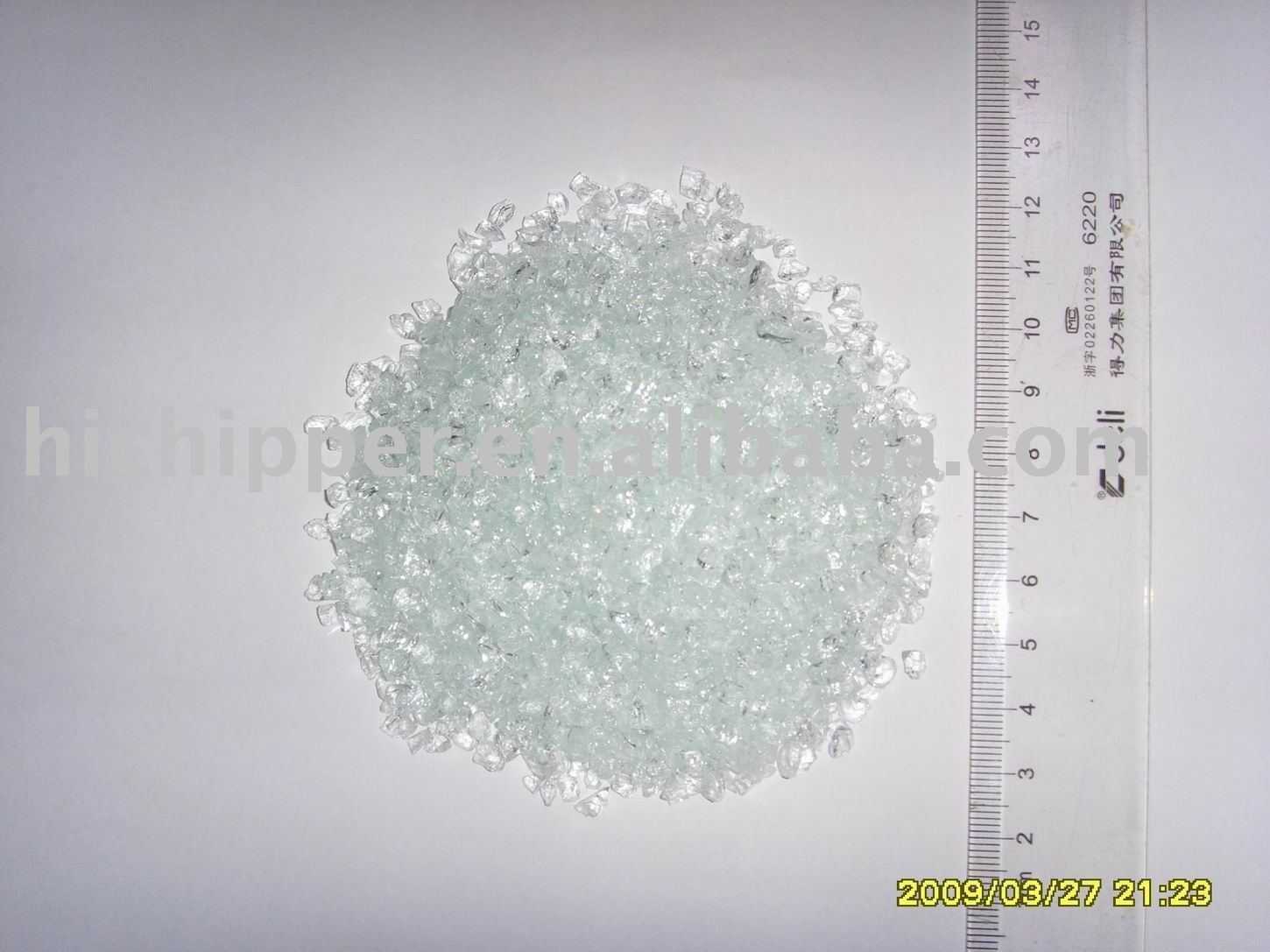 Crushed Glass Granule Photo Detailed About