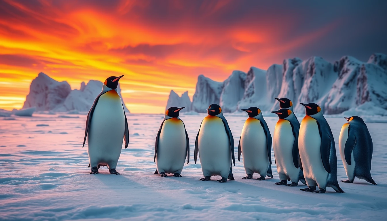 King Penguin Wallpaper