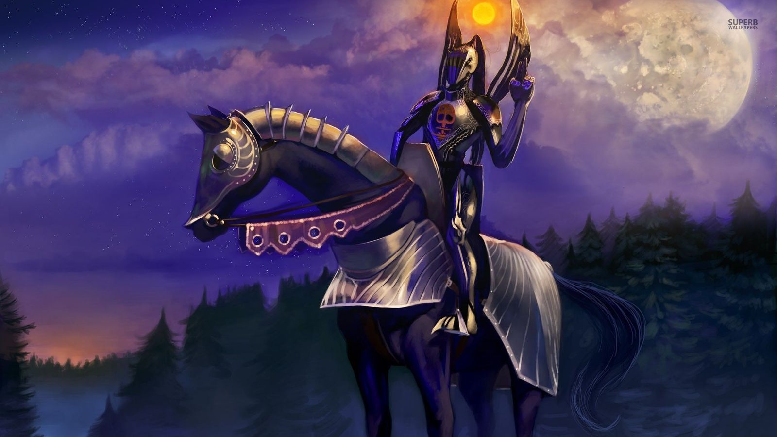 Knight on a Horse   Fantasy Wallpaper 38718723