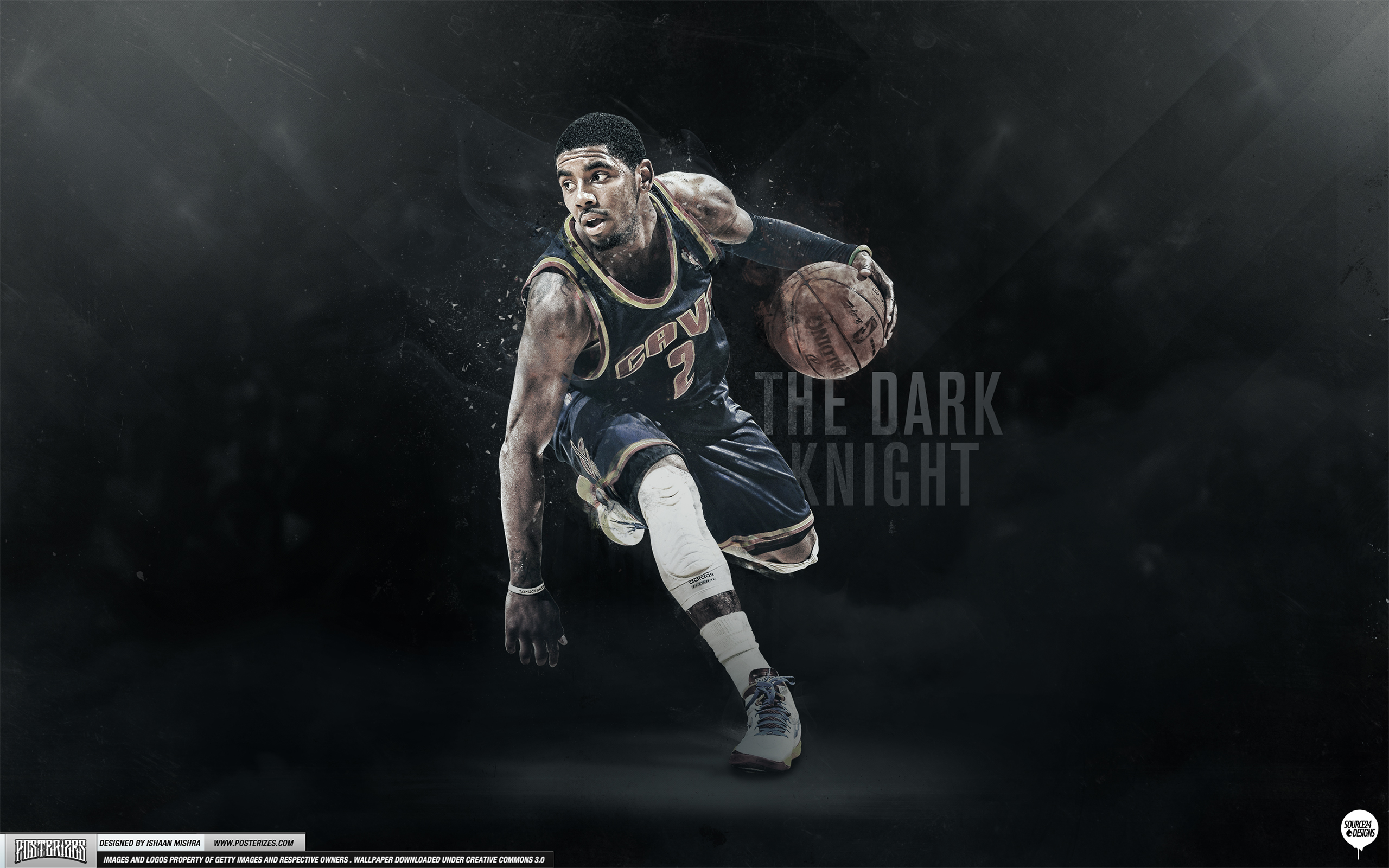 Kyrie Irving Dark Knight Wallpaper Posterizes The