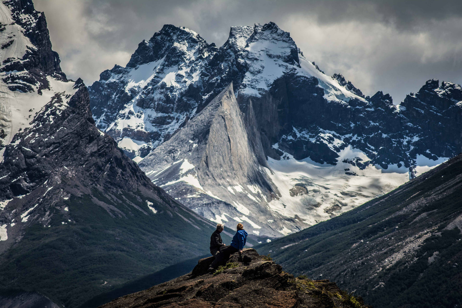 Cinematic Hiker S Paradise South America Wallpaper