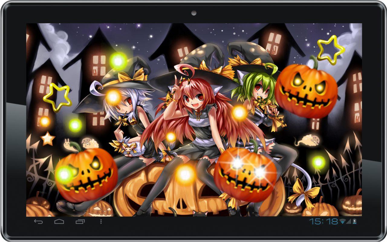 Halloween Anime Live Wallpaper Android Apps On Google Play