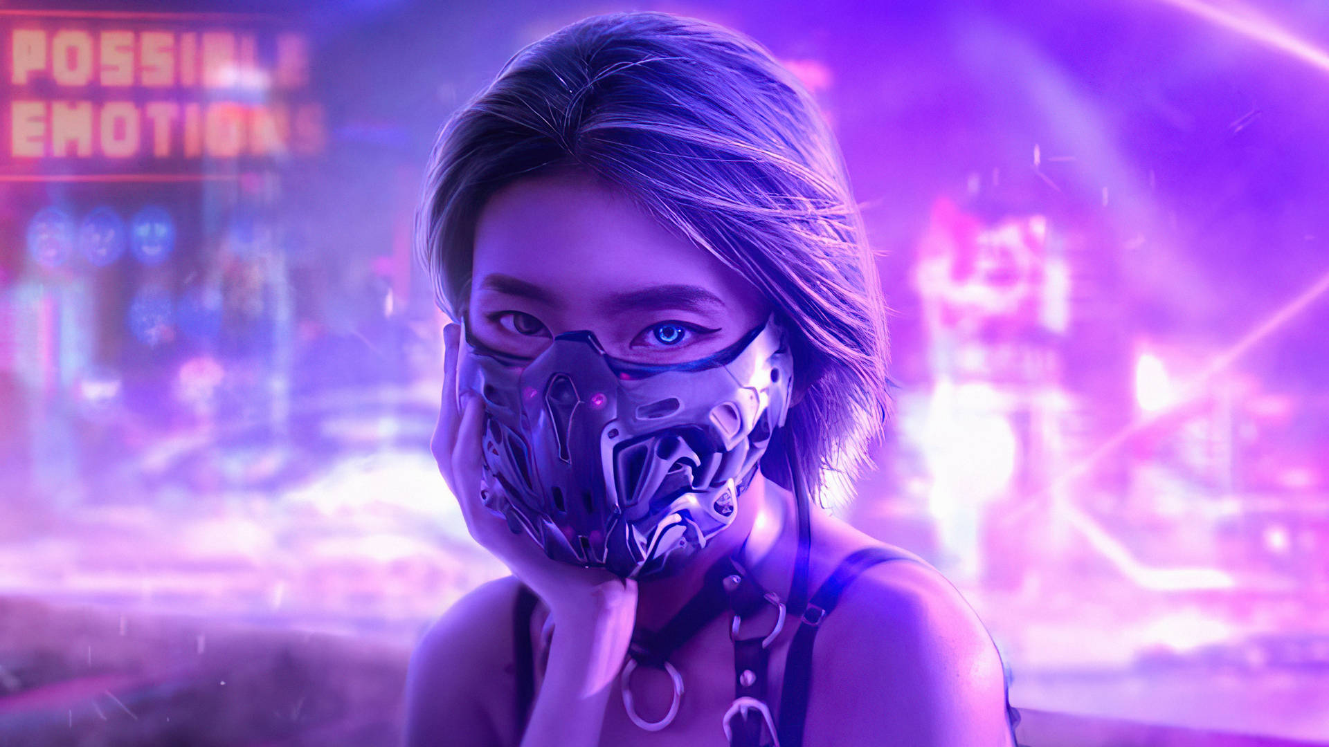 Neon Purple Wallpaper