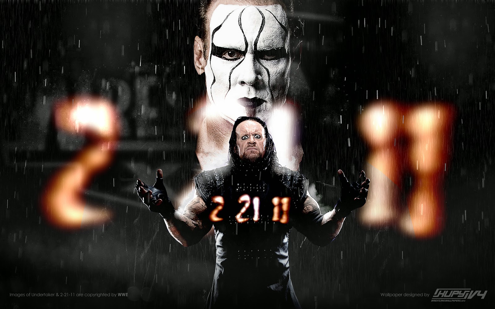 Undertaker Vs Sting New HD Wallpaper