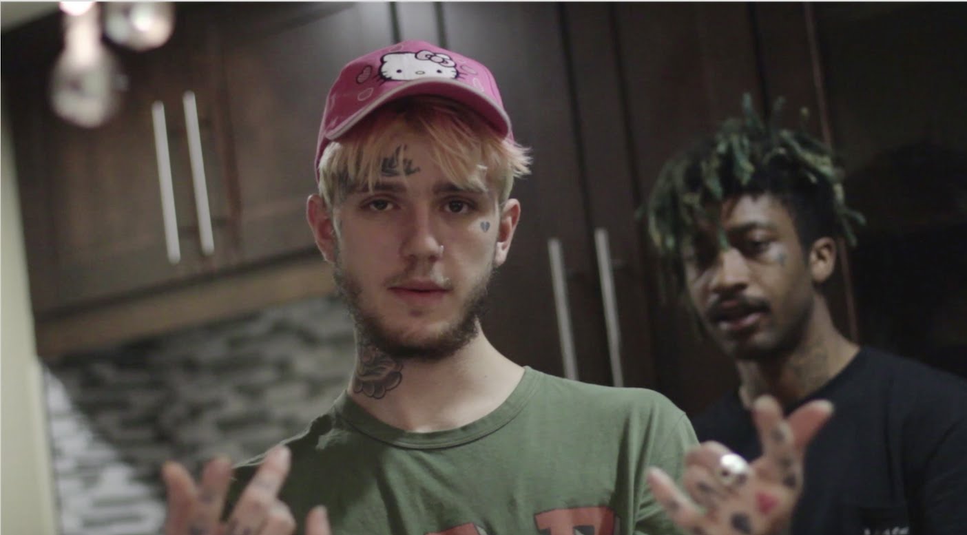 lil peep x lil tracy white wine shot by omgimwigs