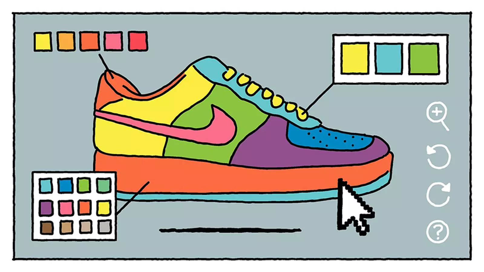Top Cartoon Nike Shoes Wallpaper Full HD 4k To Use