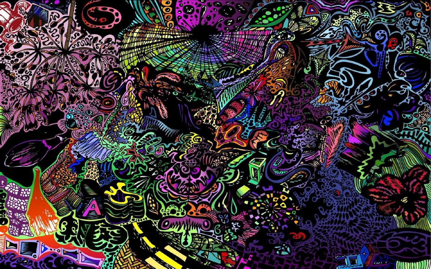 Psychedelic Live Wallpaper Surreal Art App High Quality