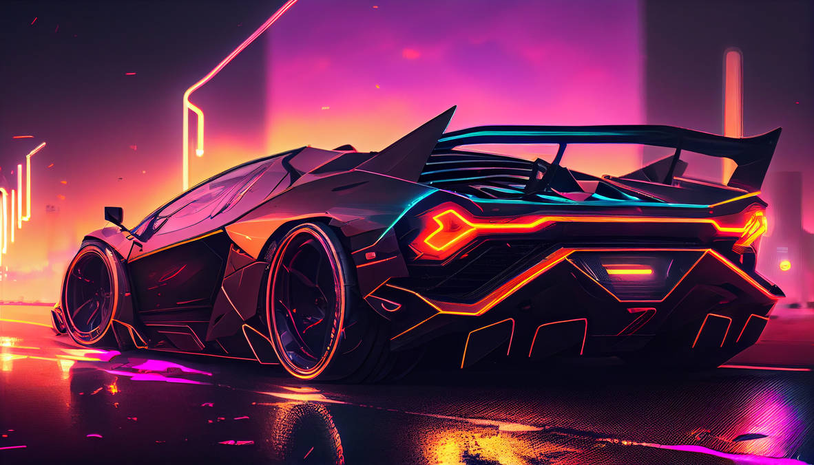 Anime Style Lamborghini Terzo Millennio Wallpaper By Resonance007