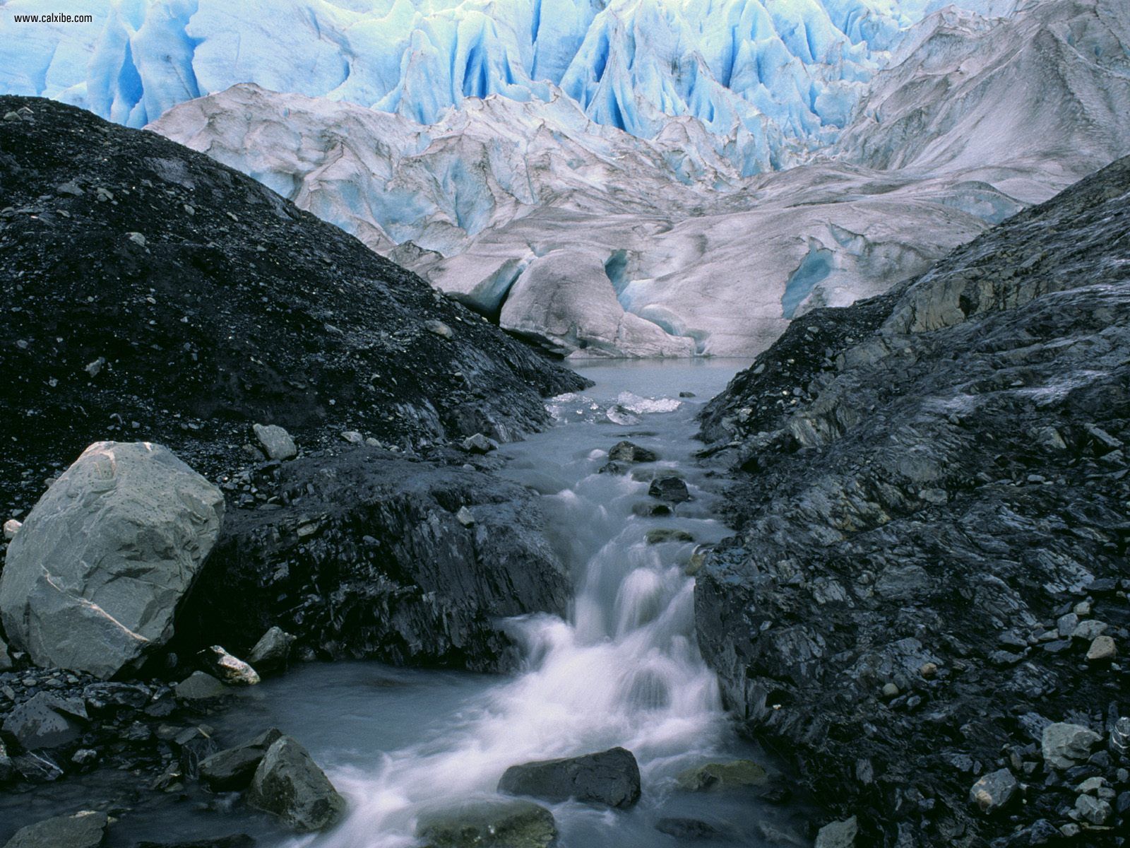 Exit Glacier Kenai Fjords National Park Alaska Picture Nr