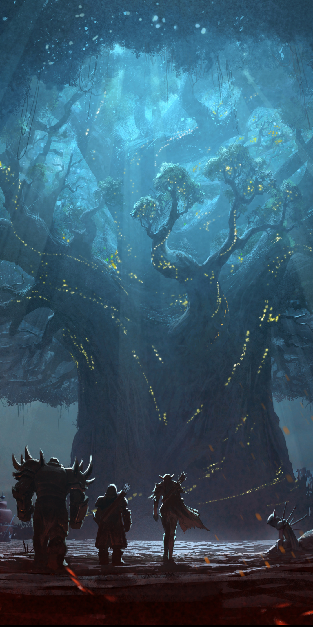 World Of Warcraft Battle For Azeroth Phone Wallpaper