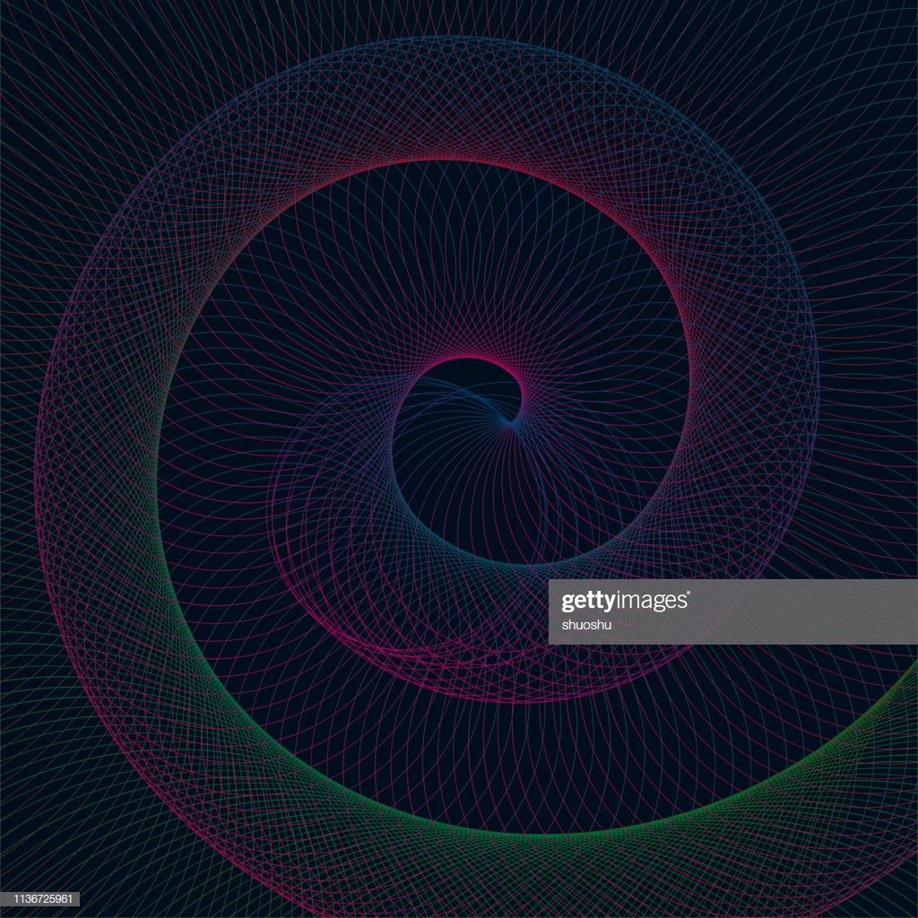 Helix Line Pattern Background stock vector Getty Images