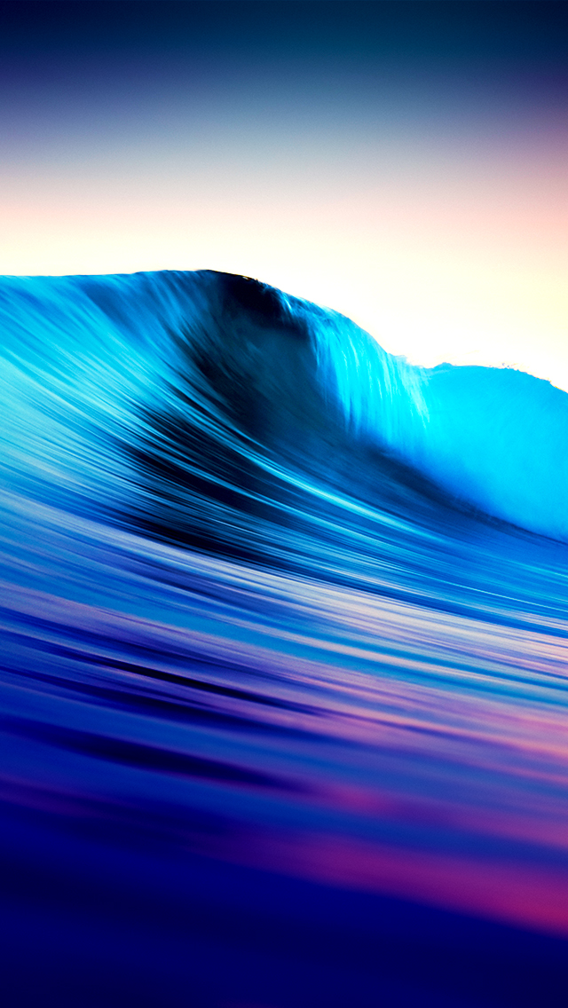 Surreal Surf Wave iOS7 iPhone 5 Wallpaper iPod Wallpaper HD   Free