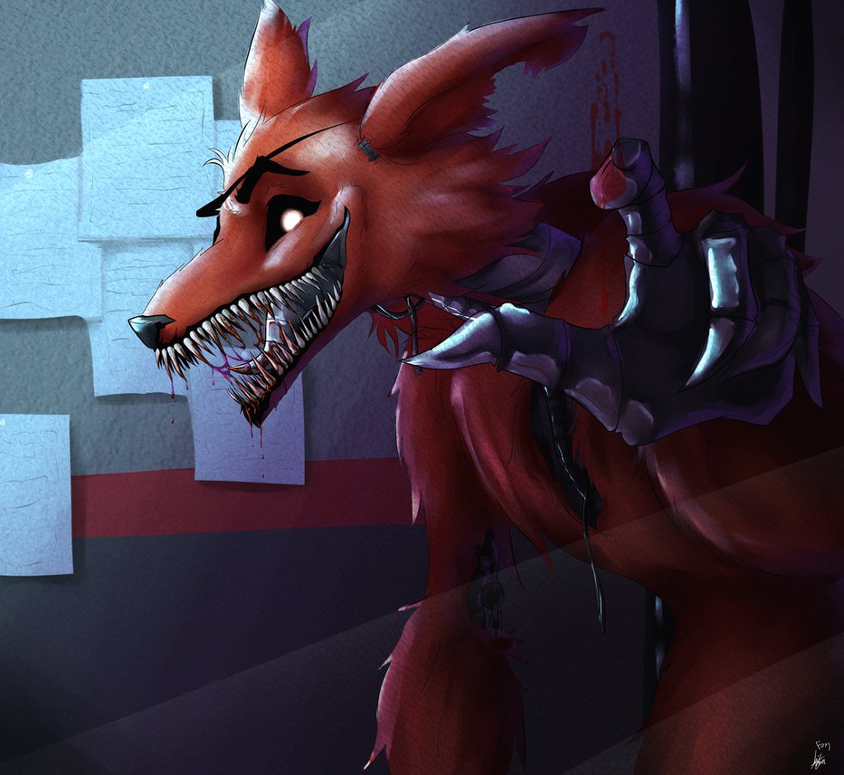 Foxy Fnaf By Trickstyr