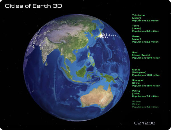 Cities Of Earth 3d Screensaver Screenomania
