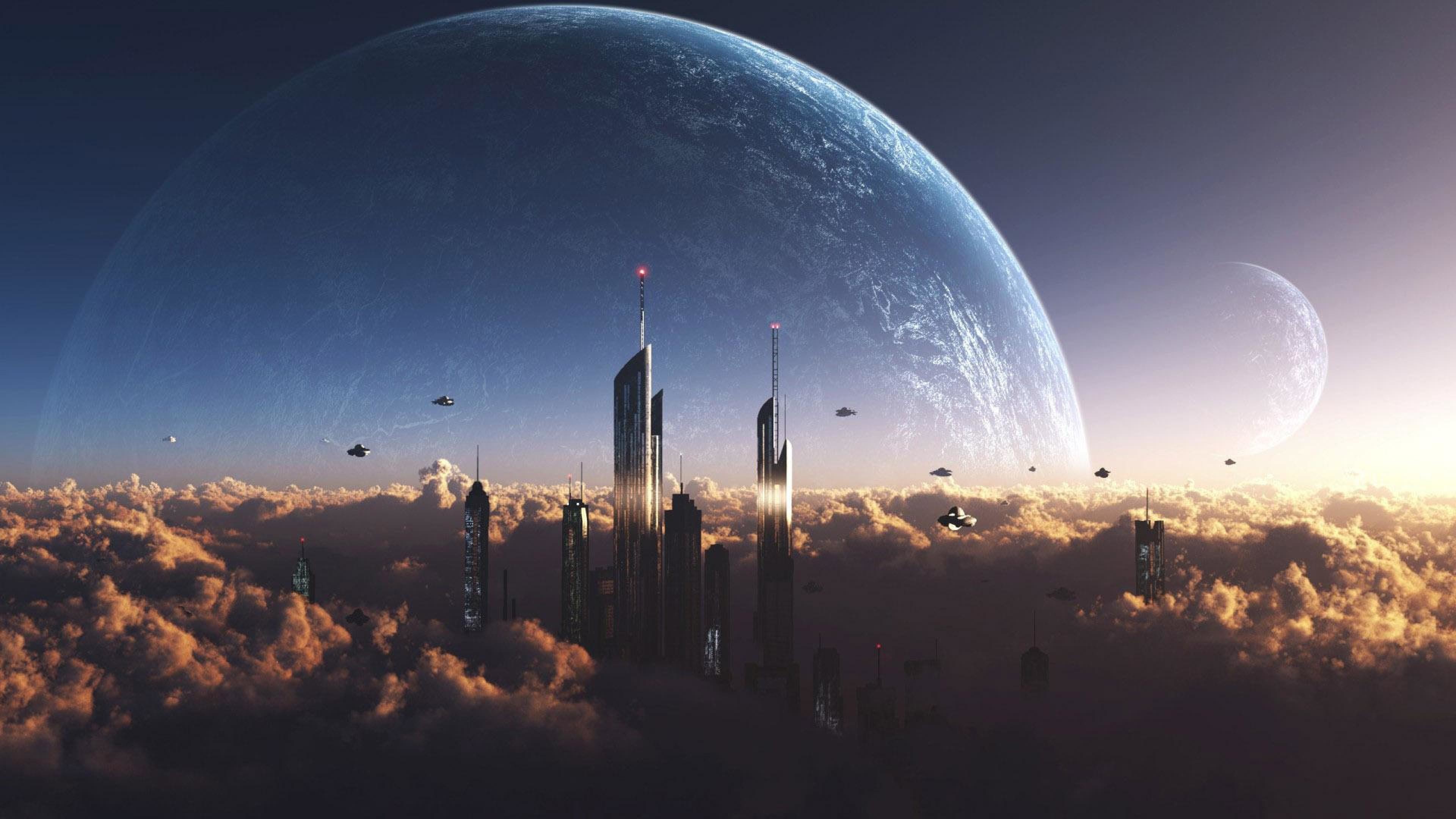 Sci Fi Background Wallpaper